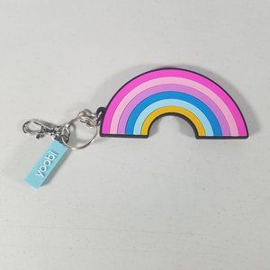 Yoobi Rainbow Keychain Bag Charm